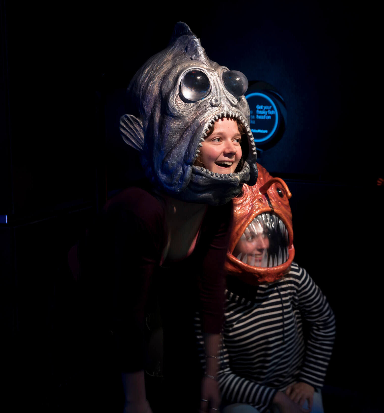 Fish masks for Te Papa Tongarewa